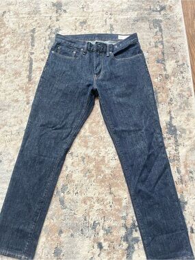 Dark Indigo Men’s Straight Jeans - Gap